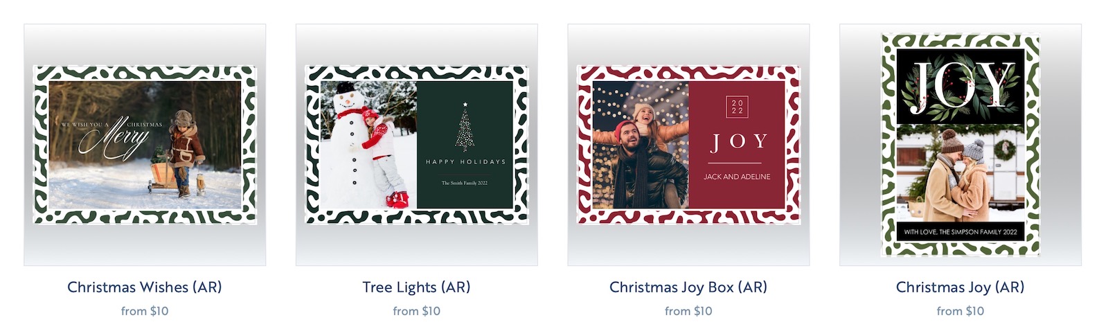 printique's augmented reality cards design templates