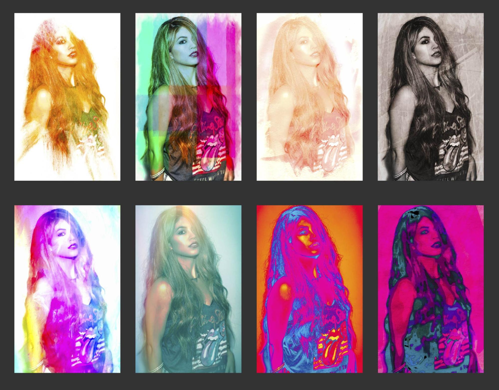 Several art examples