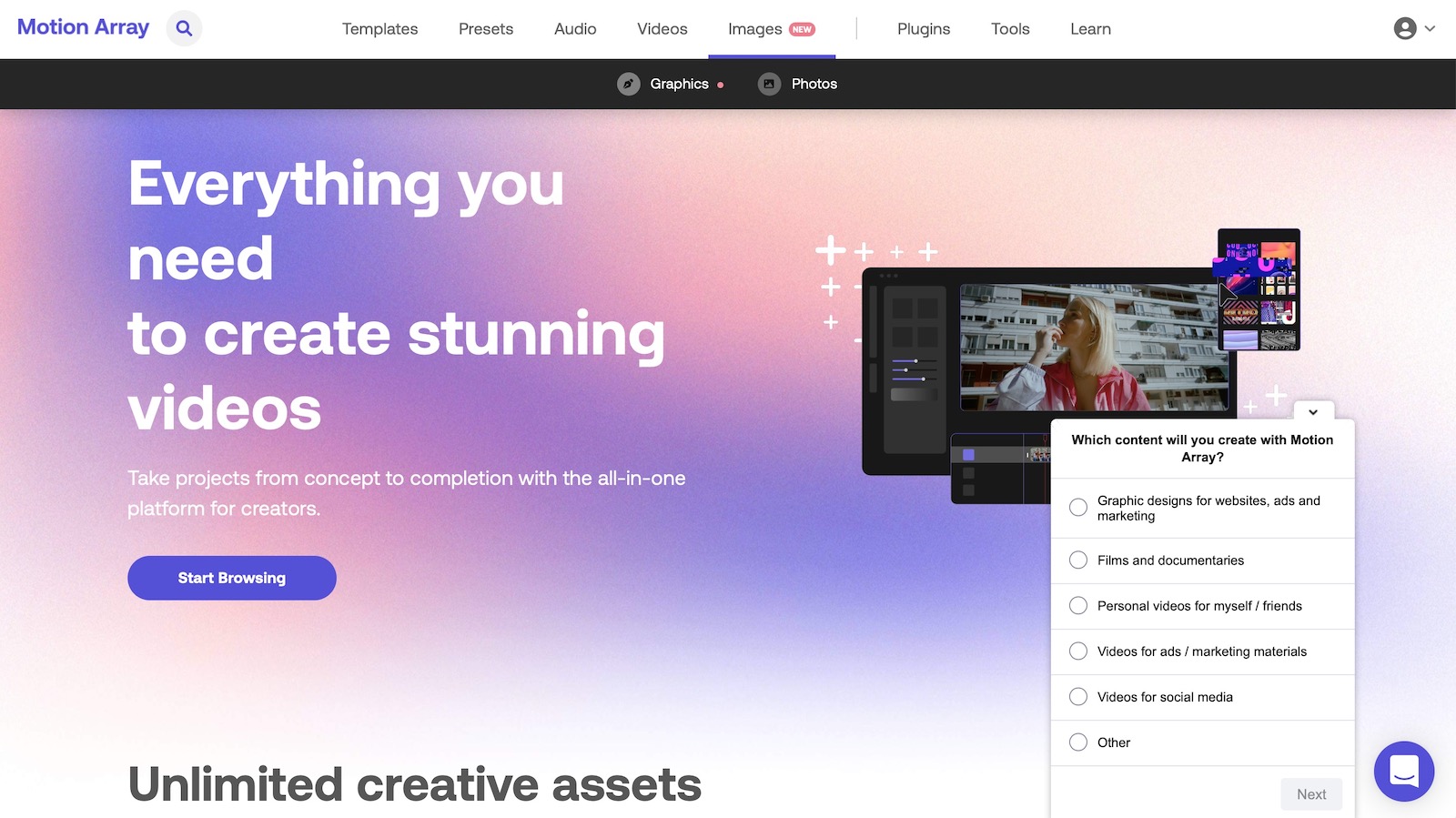 Motion Array Review Stock Footage and More for Content Creators