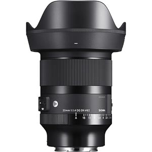 best lens for sony sigma 20mm 1.4 nightscape photography