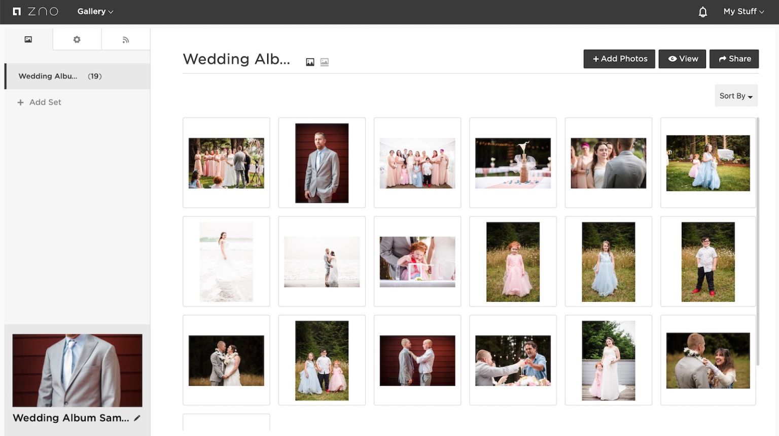 zno all in one cloud platform album design suite album design service zno gallery sample
