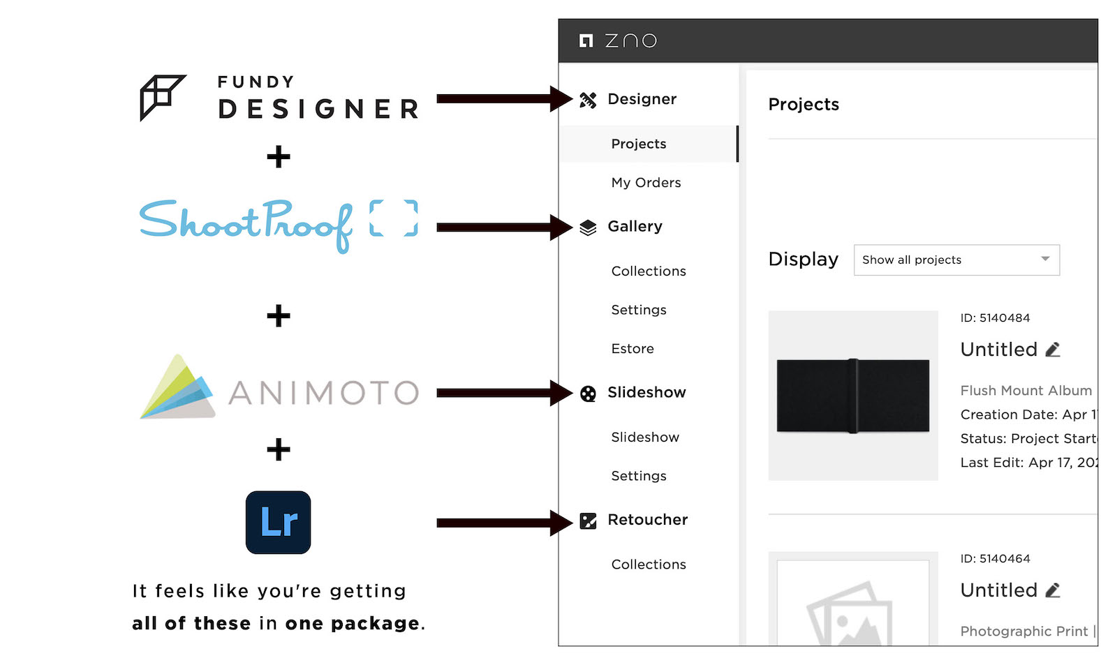 zno all in one cloud platform album design suite comparisons