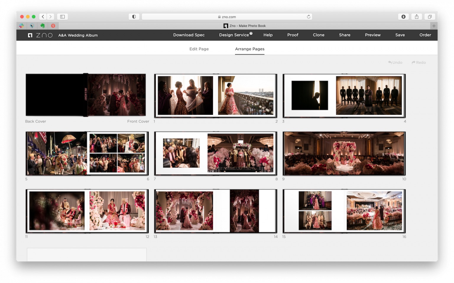 zno all in one cloud platform album design suite overview of designed album