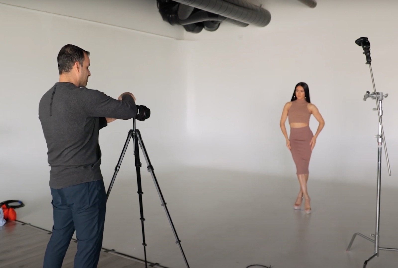 BTS of the setup
