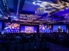 Kajabi Hero Live wide shot of conference
