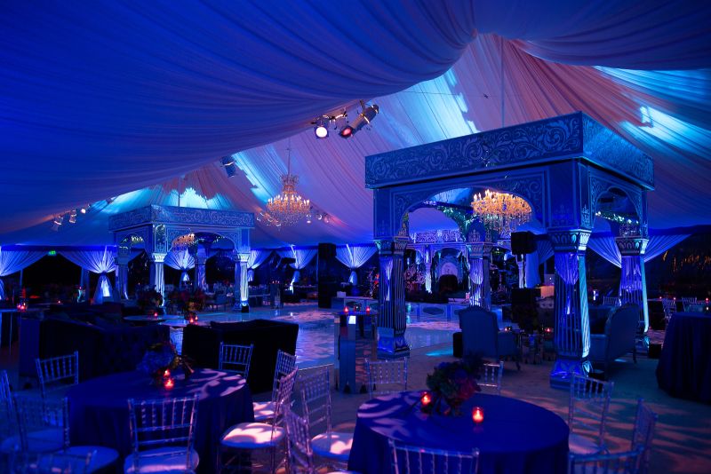 04 magmod light wedding receptions MagBounce 2 Blue room