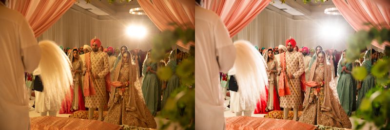 18 magmod light wedding receptions maggel color correction before after