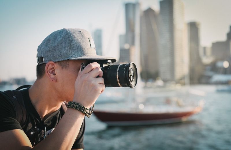 photographer in the city