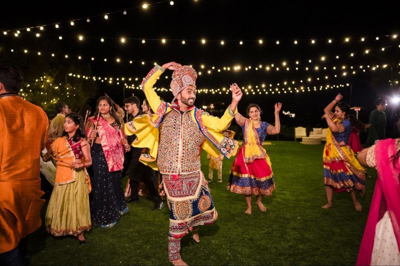 dancing at reception