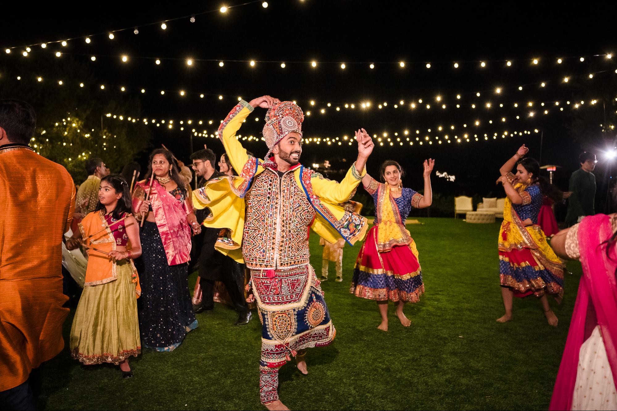 dancing at reception