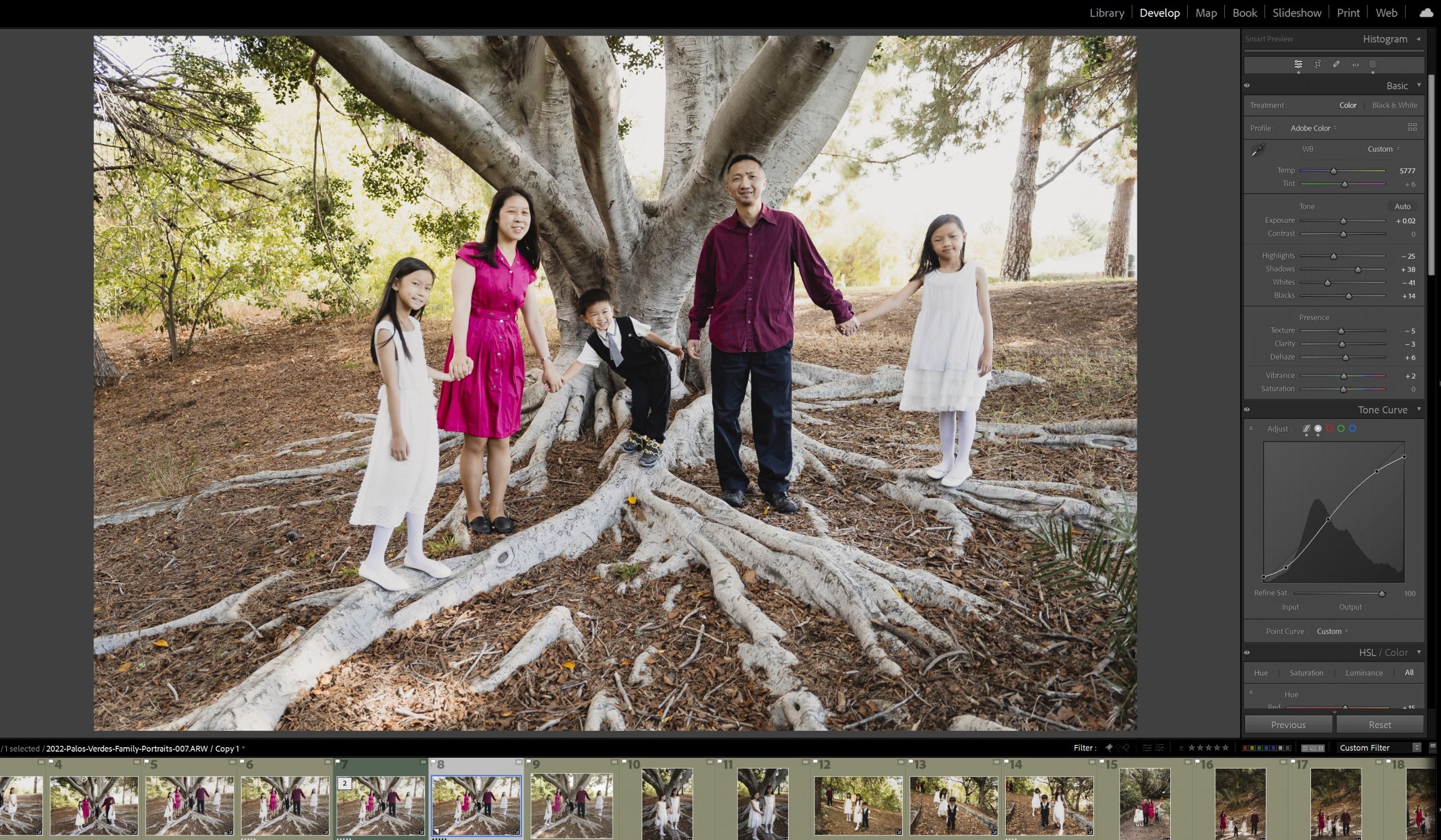 lightroom workflow ai imagen