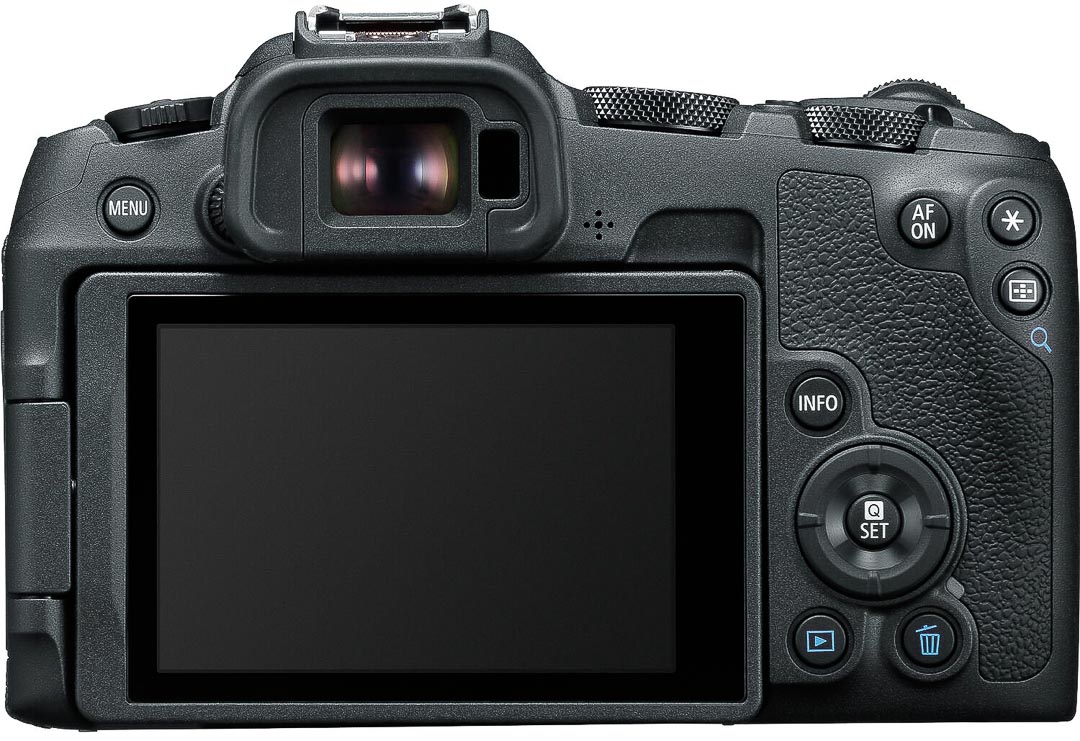 Canon EOS R8 rear LCD