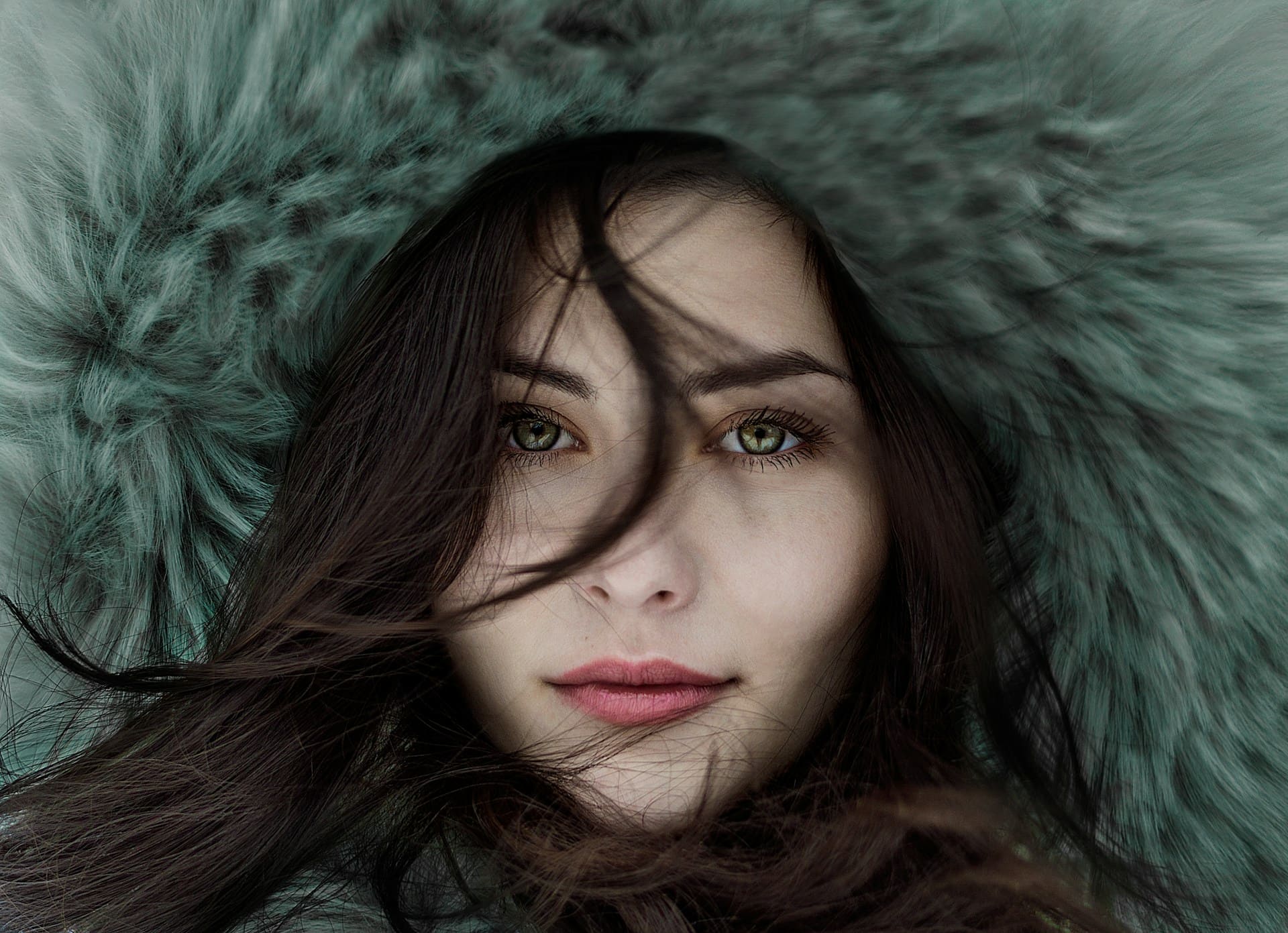 Portrait demonstrating deliberate use of negative space with the subject placed in a small portion of the frame surrounded by an expansive clean background that creates visual breathing room